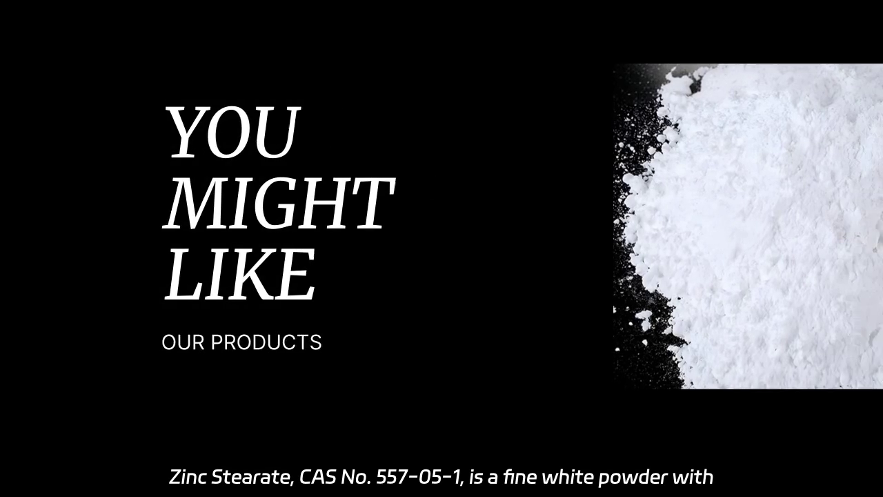 Zinc Stearate CAS 557-05-1 White Powder Chemical Product Overview