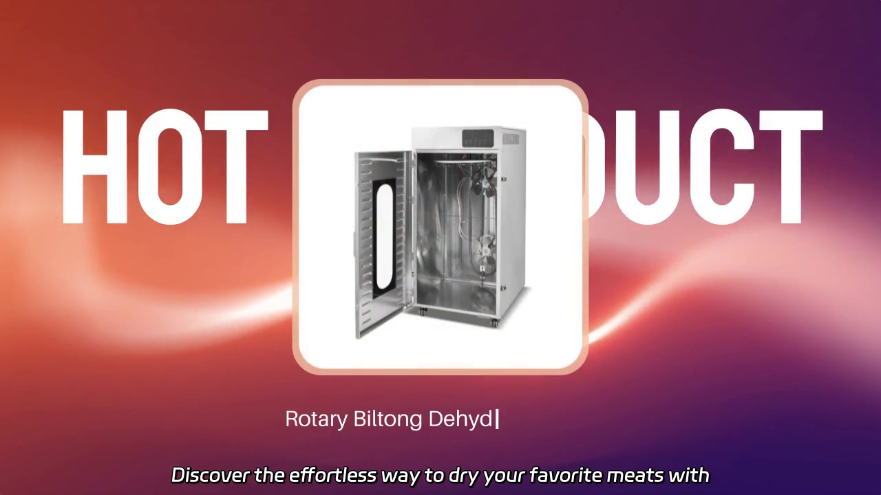 Effortless Drying with the Rotary Biltong Dehydrator