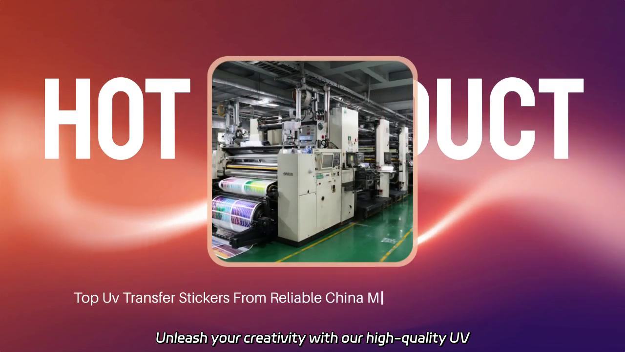 High-Quality UV Transfer Stickers