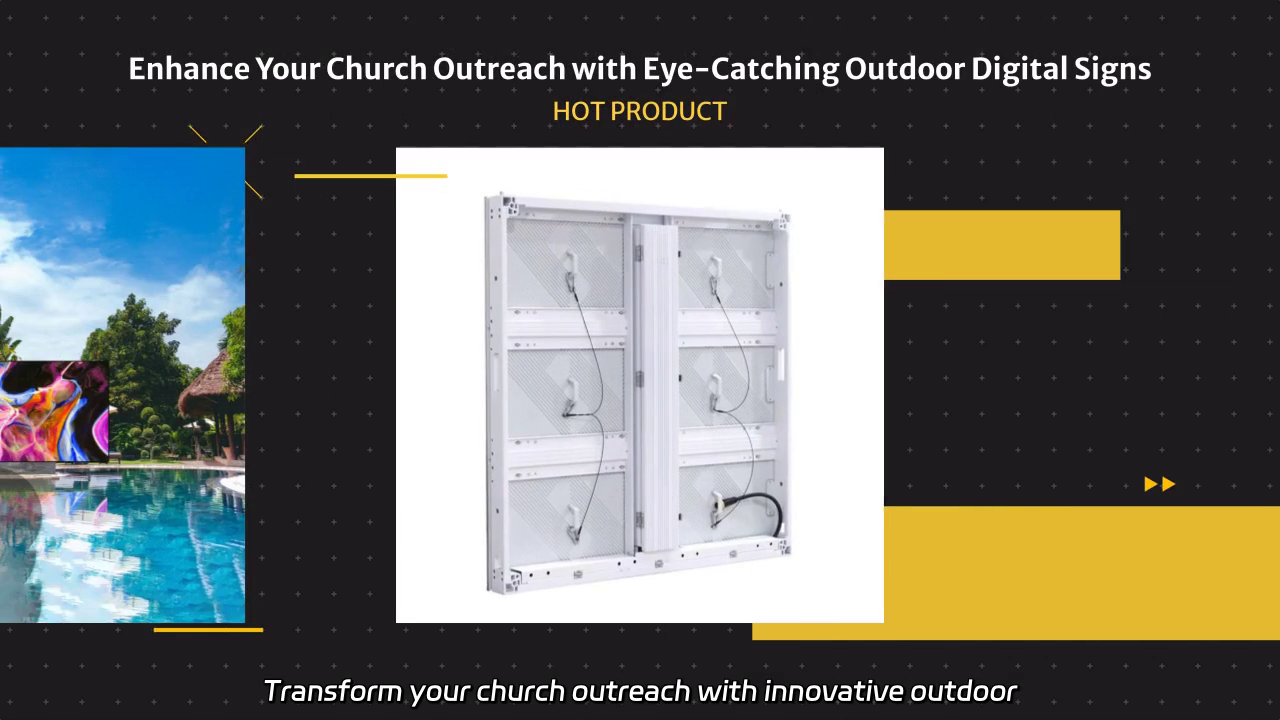 Transform Your Church Outreach with Innovative Outdoor Digital Signs