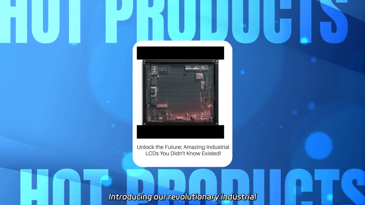 Revolutionary Industrial LCDs: Unleashing Performance and Durability!