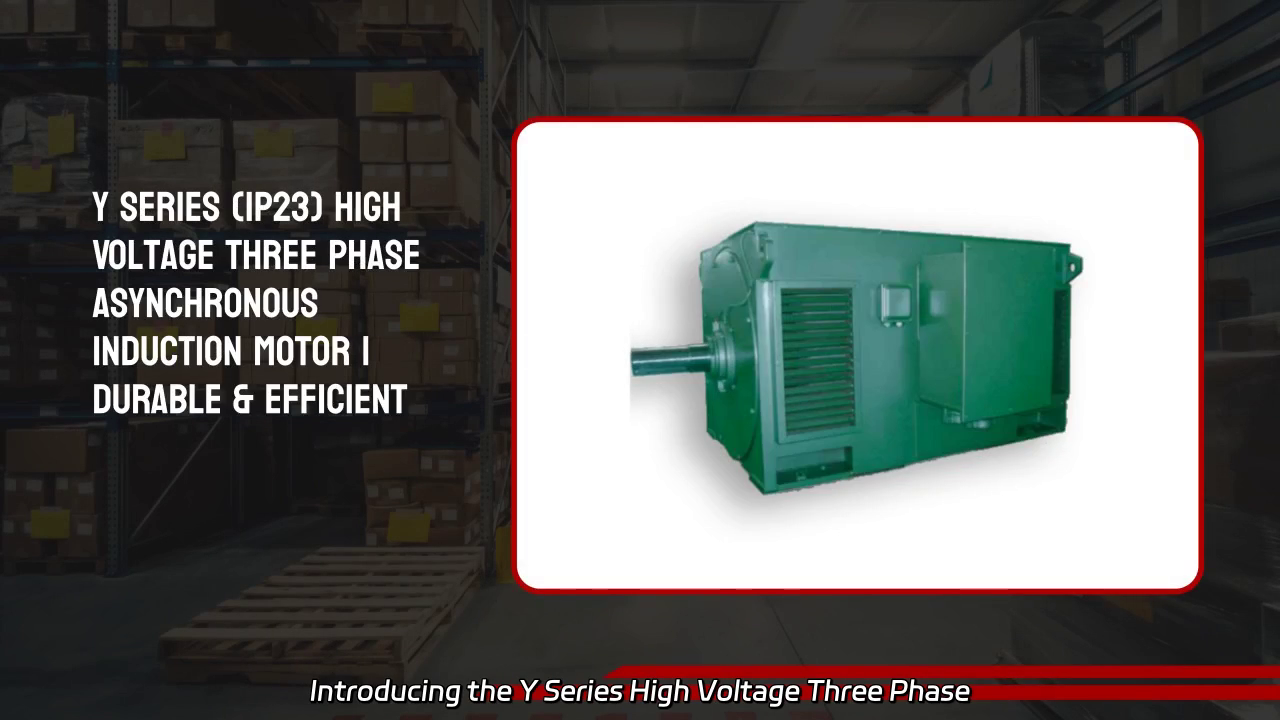 Y Series High Voltage Three Phase Asynchronous Induction Motor Overview