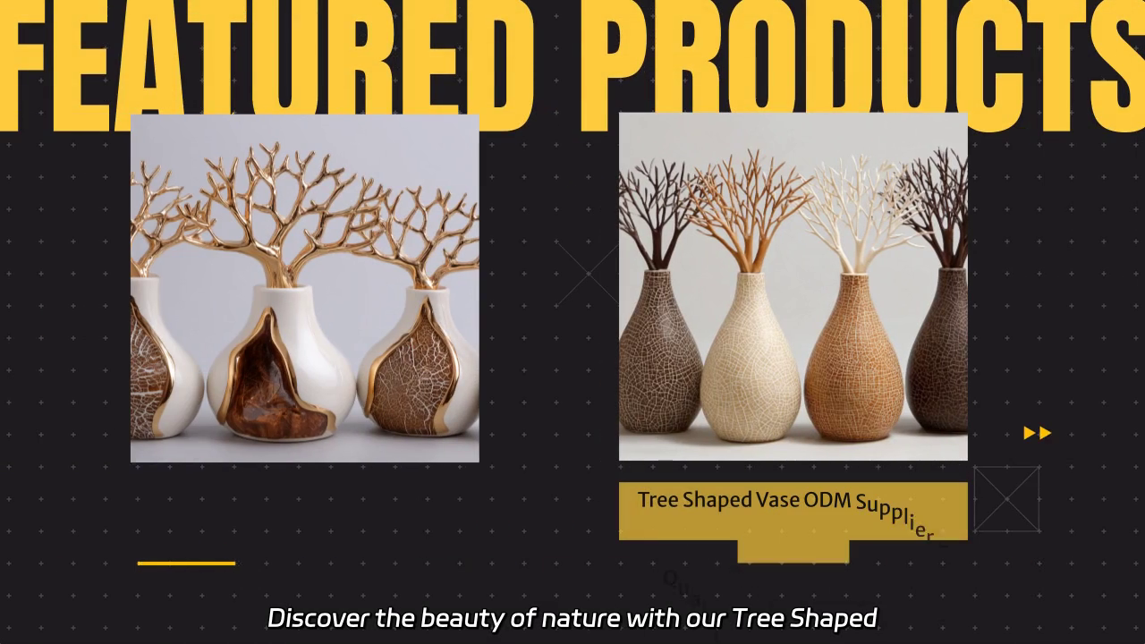 Tree Shaped Vase ODM Supplier