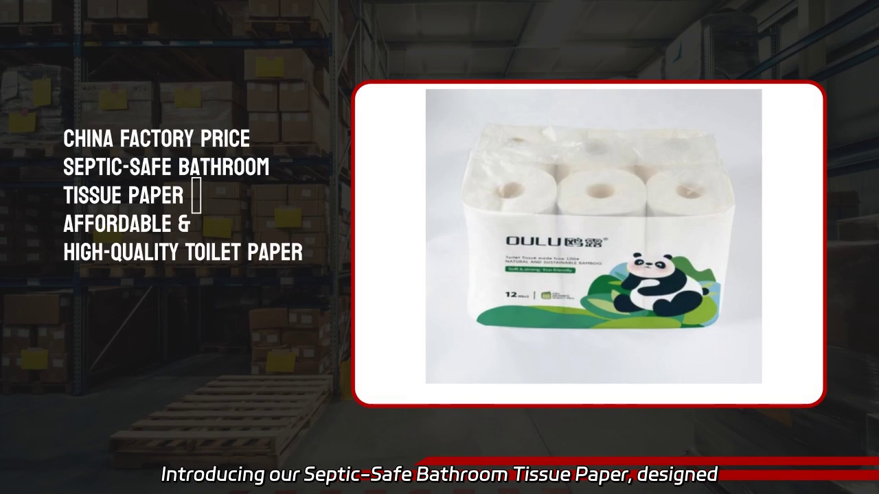 Septic-Safe Bathroom Tissue Paper