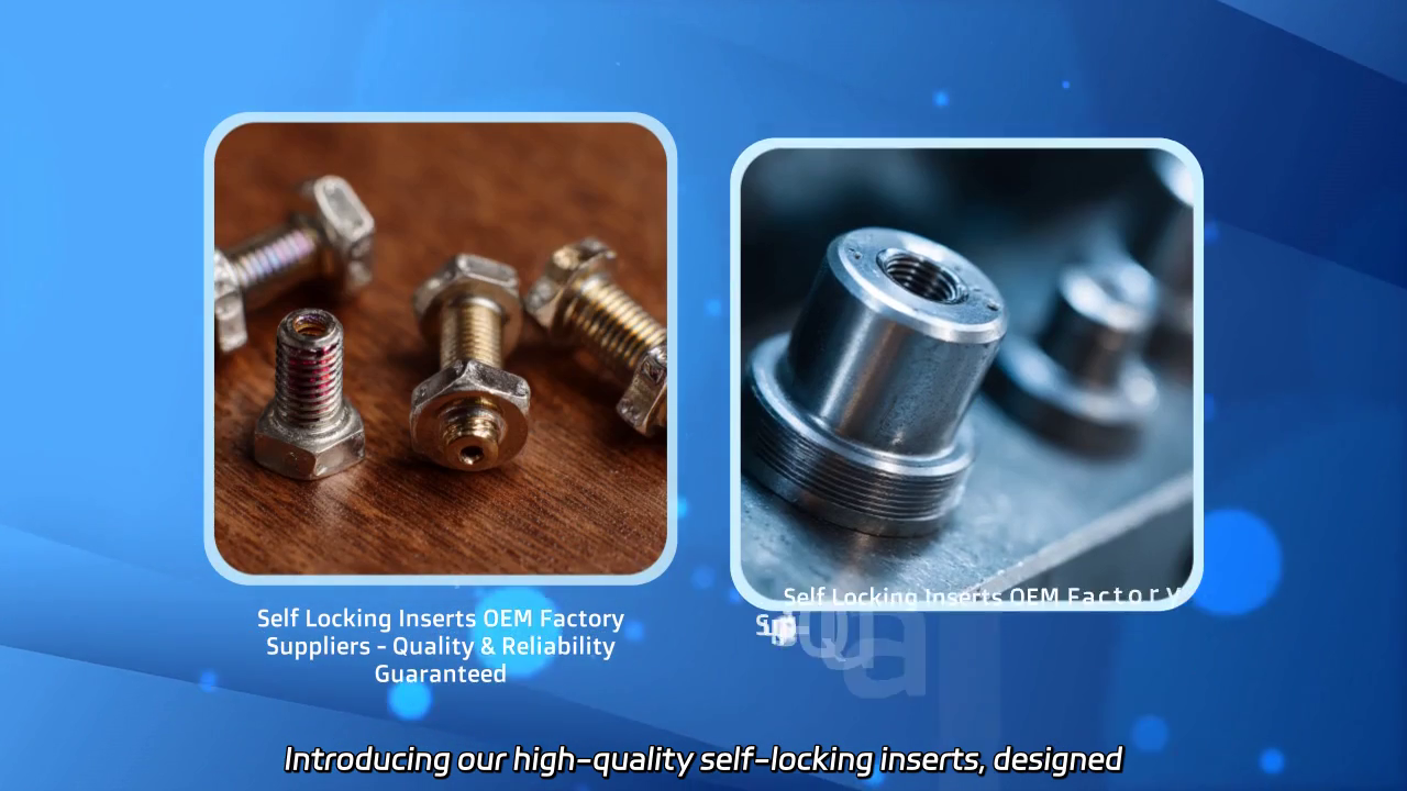 High-Quality Self Locking Inserts - OEM Factory Supplier Reliability