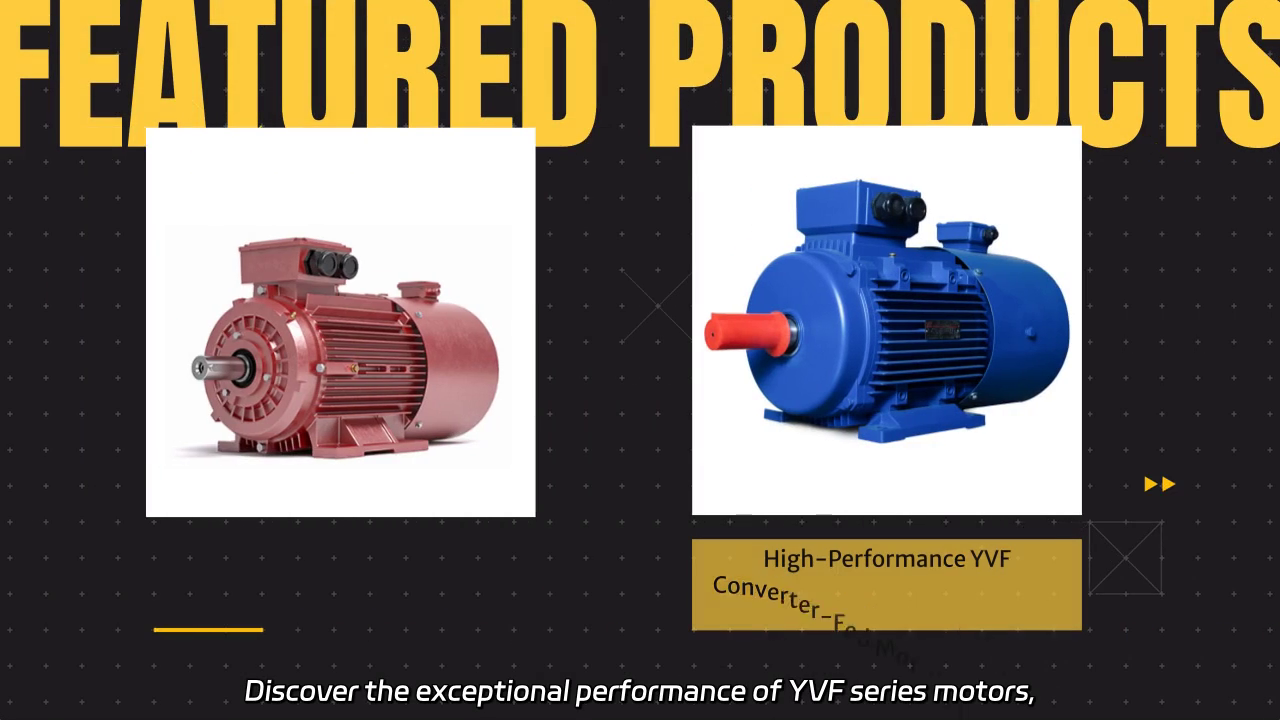 YVF Series Motors: Efficient Speed Control and Maintenance Solutions