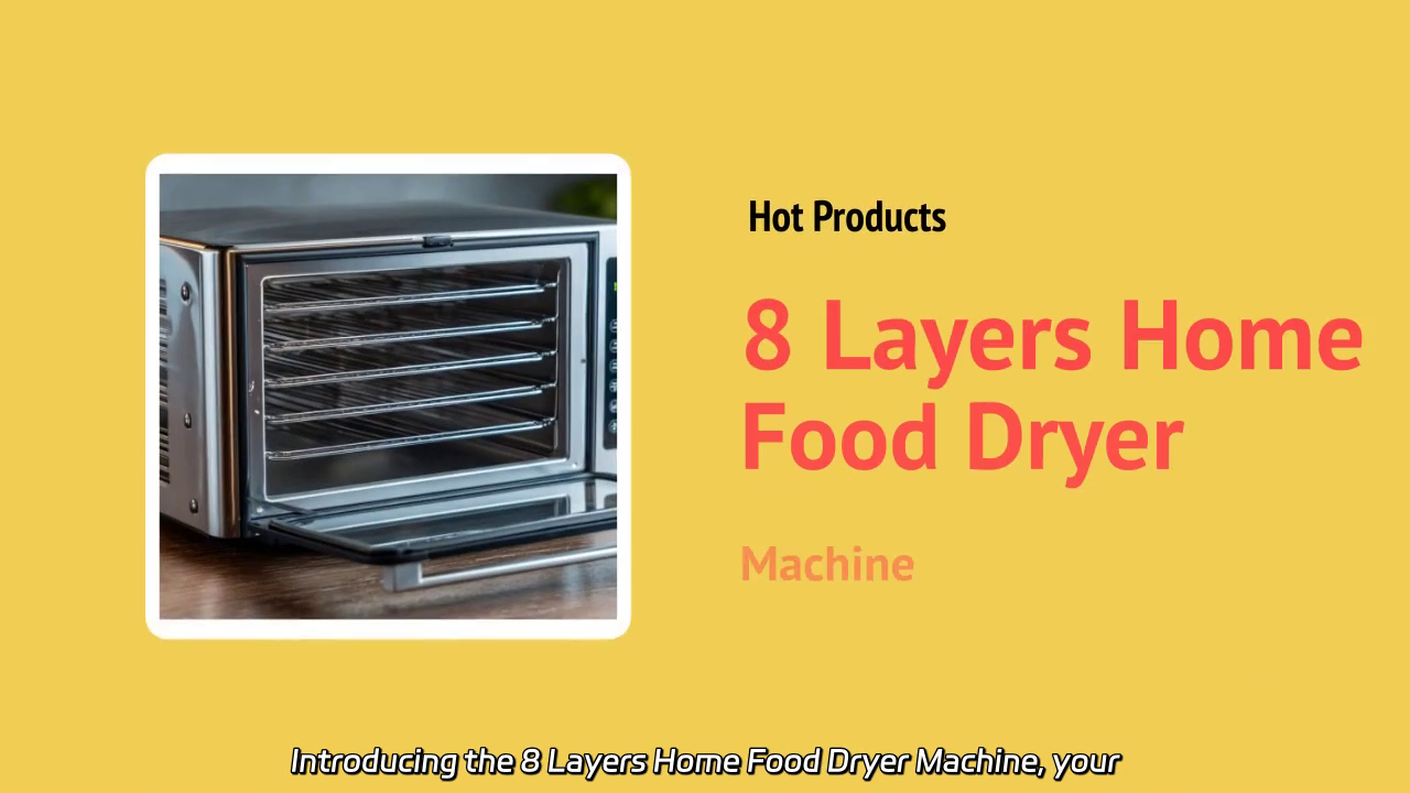 8 Layers Home Food Dryer Machine