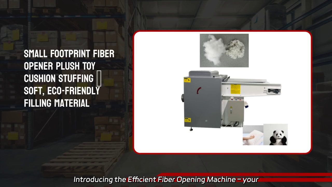 Efficient Fiber Opening Machine
