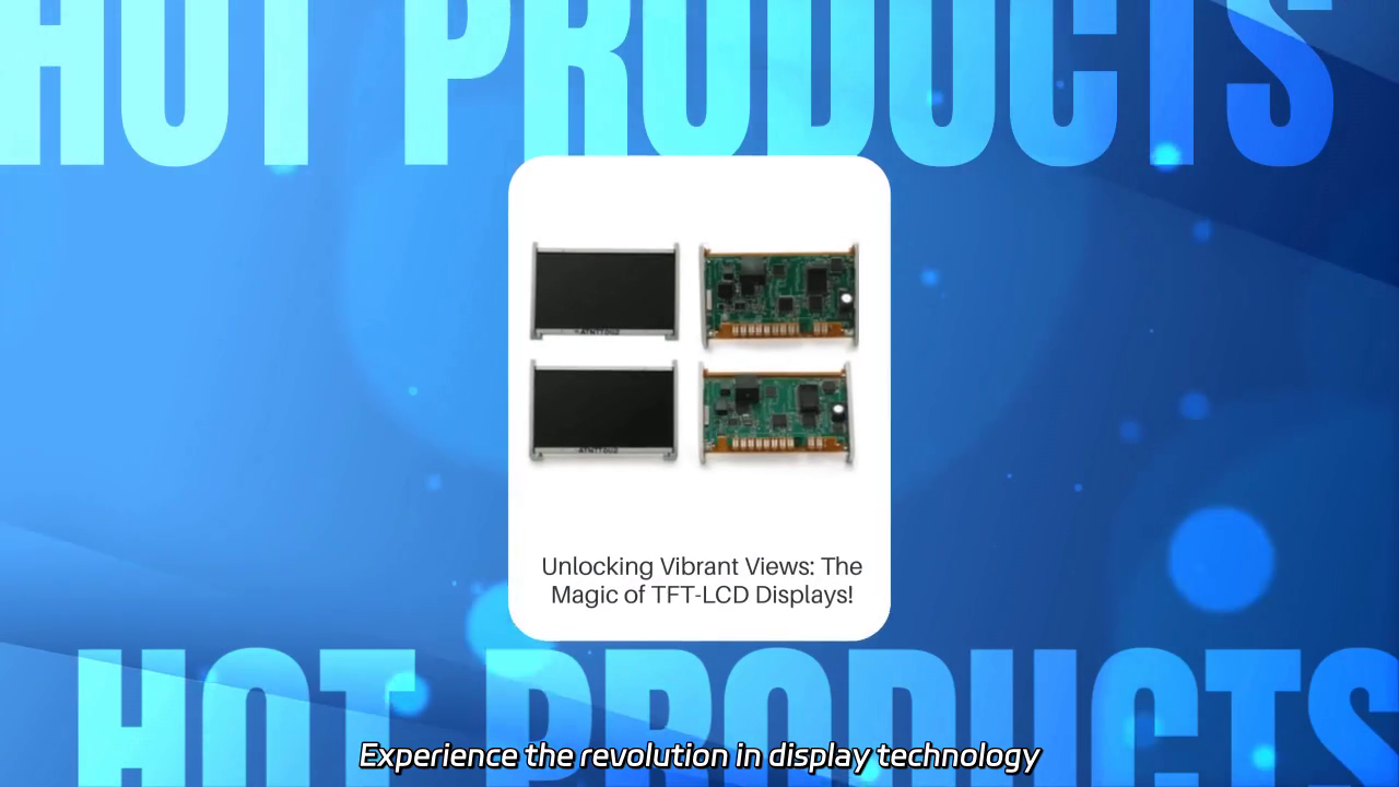 Vivid Visuals in Motion: The Power of TFT-LCD Technology