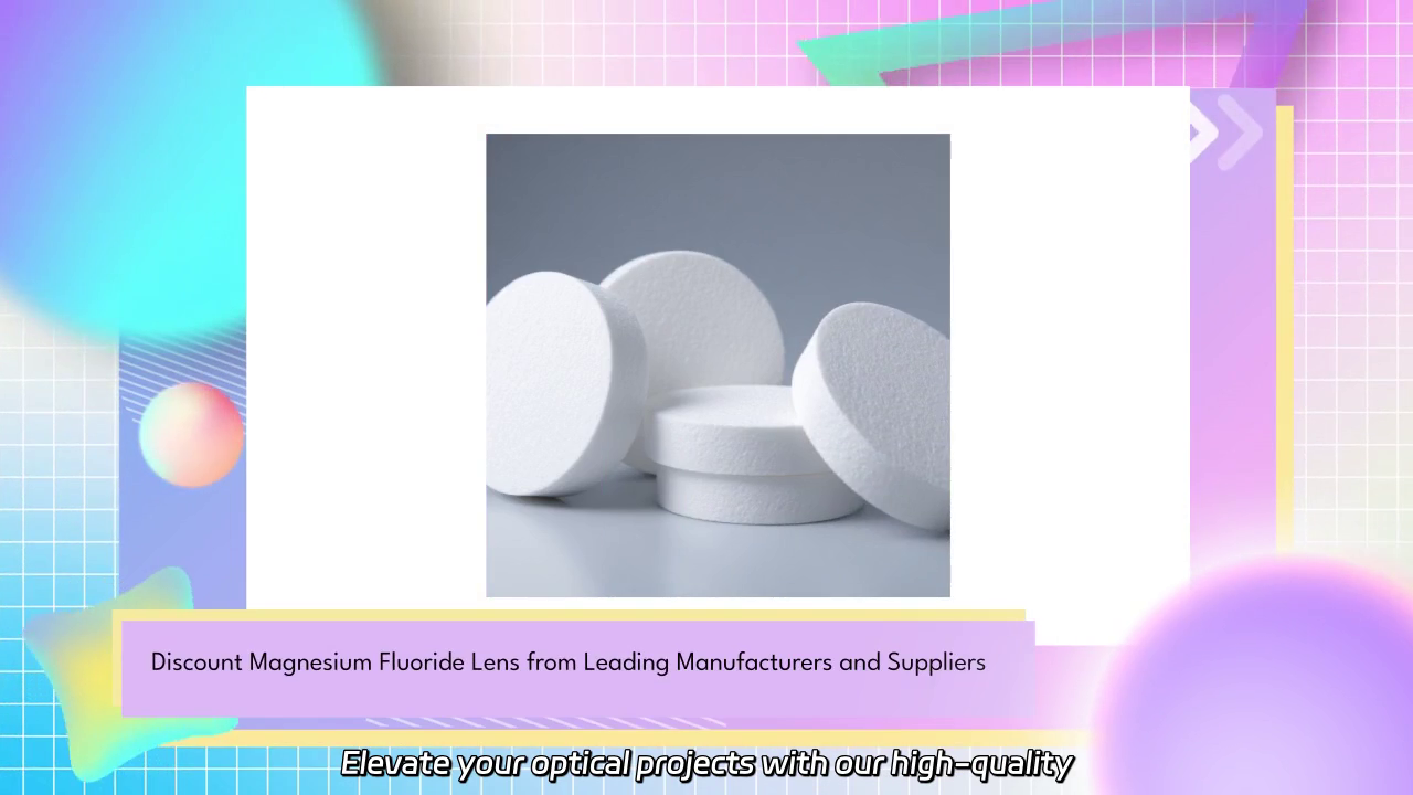 High-Quality Magnesium Fluoride Lens for Optical Excellence