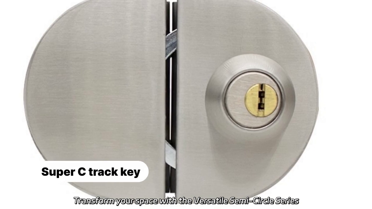 Versatile Semi-Circle Series Door Lock