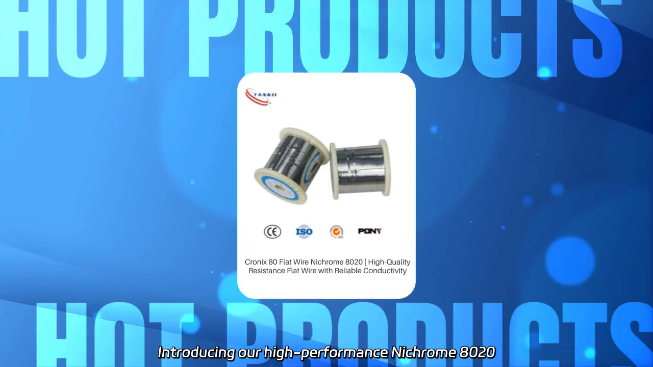 High-Performance Nichrome 8020 Flat Wire