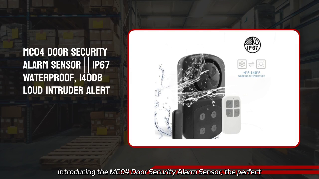 MC04 Door Security Alarm Sensor