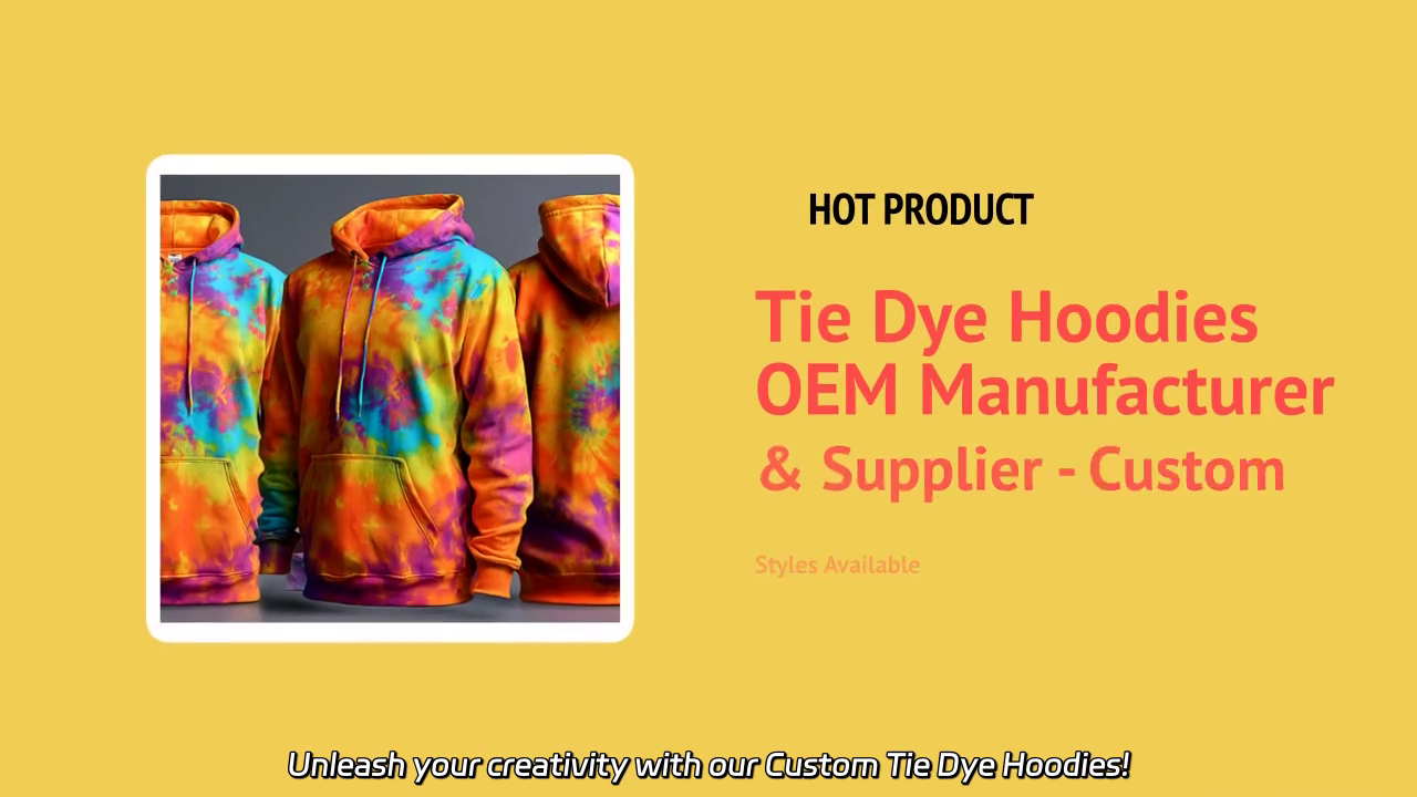 Custom Tie Dye Hoodies - Unique Styles for Every Occasion
