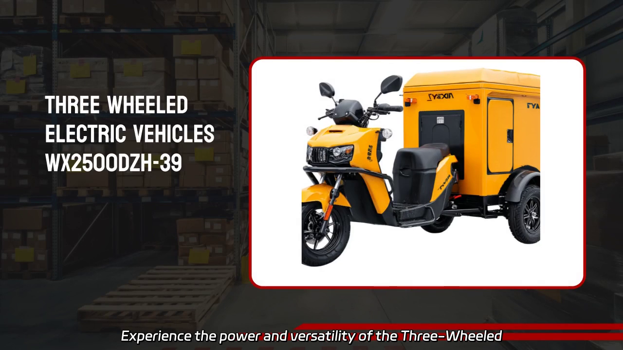 Three-Wheeled Electric Vehicle WX2500DZH-39: Power