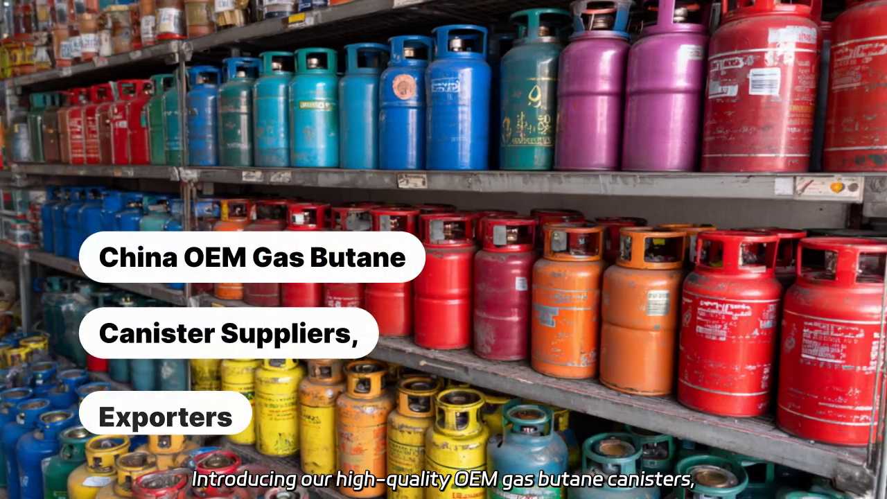 High-Quality OEM Gas Butane Canisters for Export