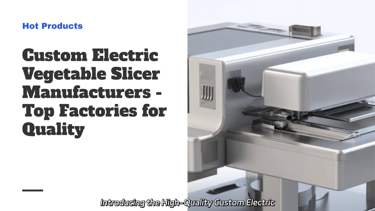 High-Quality Custom Electric Vegetable Slicers