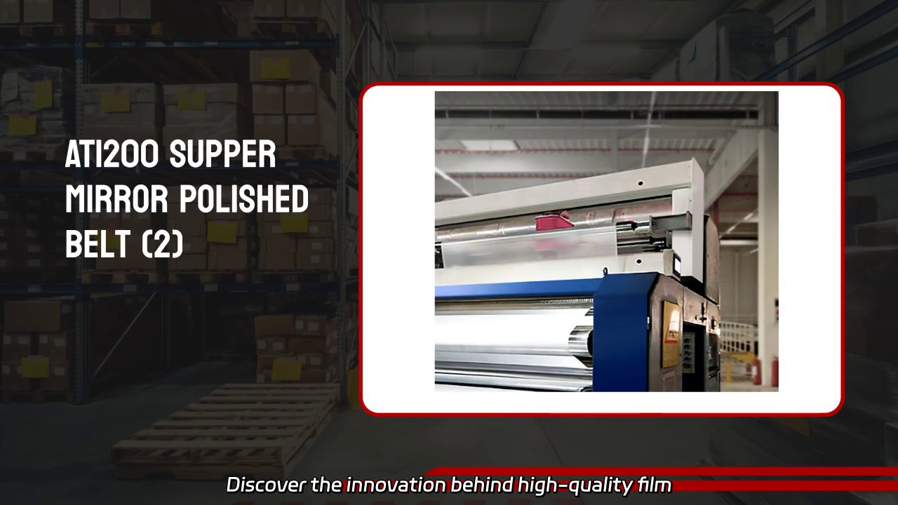 Steel Belt for High-Quality Film Casting Applications