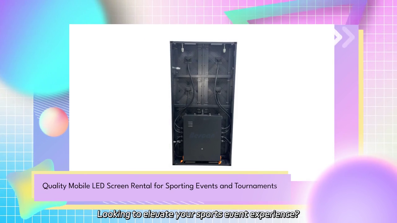 High-Quality Mobile LED Screen Rental for Sports Events