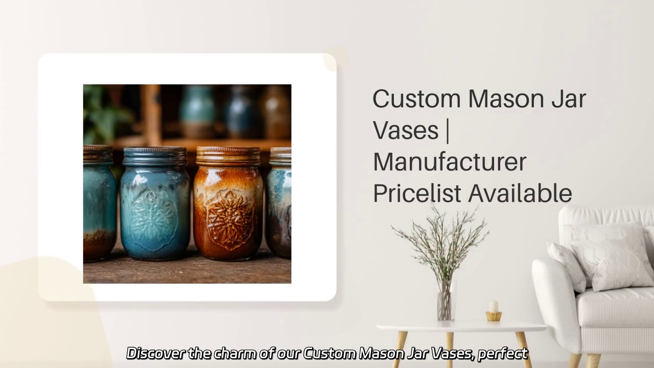 Custom Mason Jar Vases Video Showcase