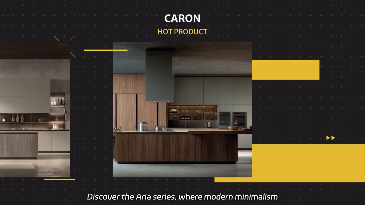CARON - Aria Series: Embracing Modern Minimalism with Intelligent Design