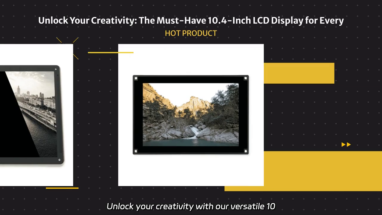 Unlock Your Creativity with the Versatile 10.4-Inch LCD Display for Medical