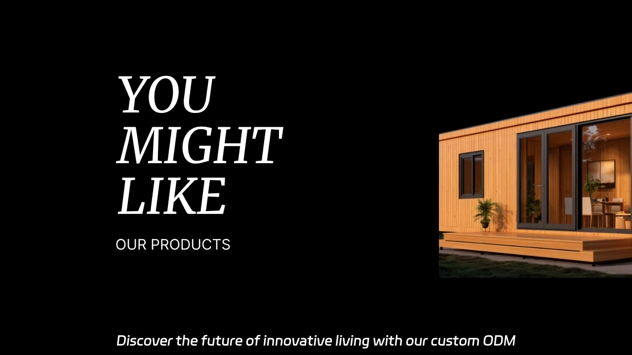 Custom ODM Prefabricated Container Houses - Innovative Living Solutions