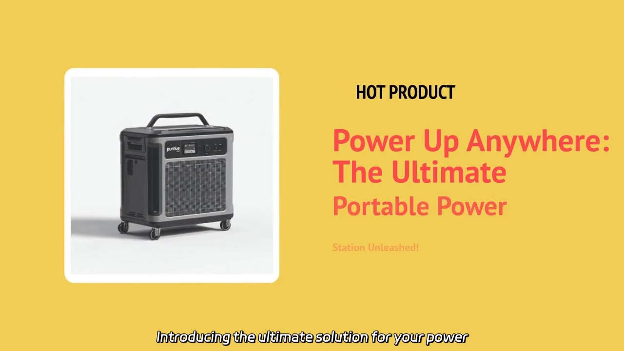 Unleash Power Anywhere: Your Ultimate Portable Power Station Experience!