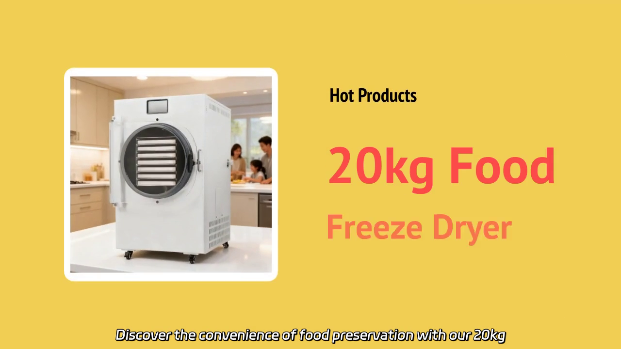 20kg Food Freeze Dryer: Compact Design & Easy Operation
