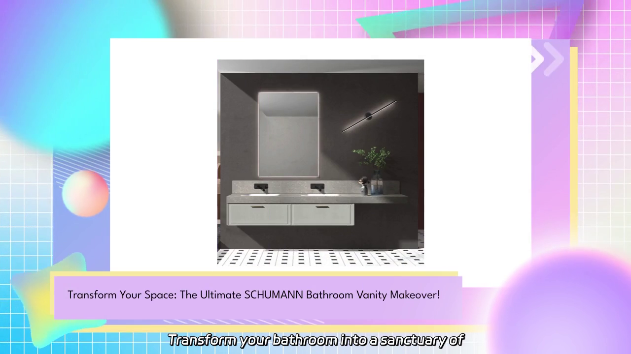 Transform Your Space: Embrace Modern Minimalism with a Serene Bathroom Vanity Makeover!