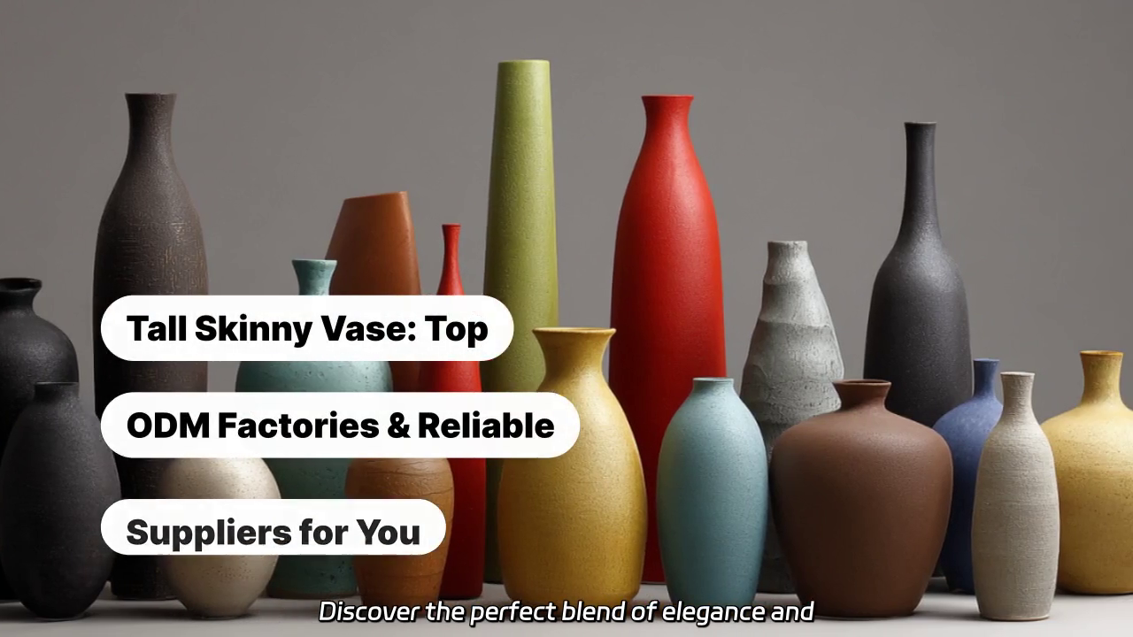 Elegant Tall Skinny Vase: Sourcing from Top ODM Factories & Reliable Suppliers