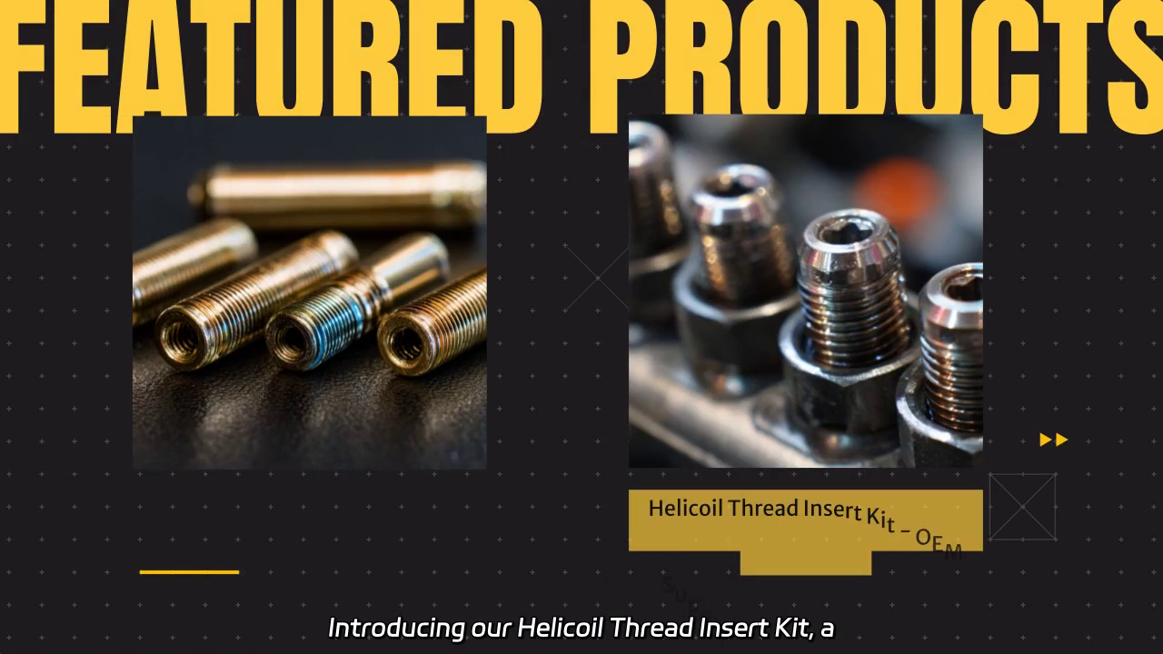 Helicoil Thread Insert Kit: Explore OEM and Factory Options