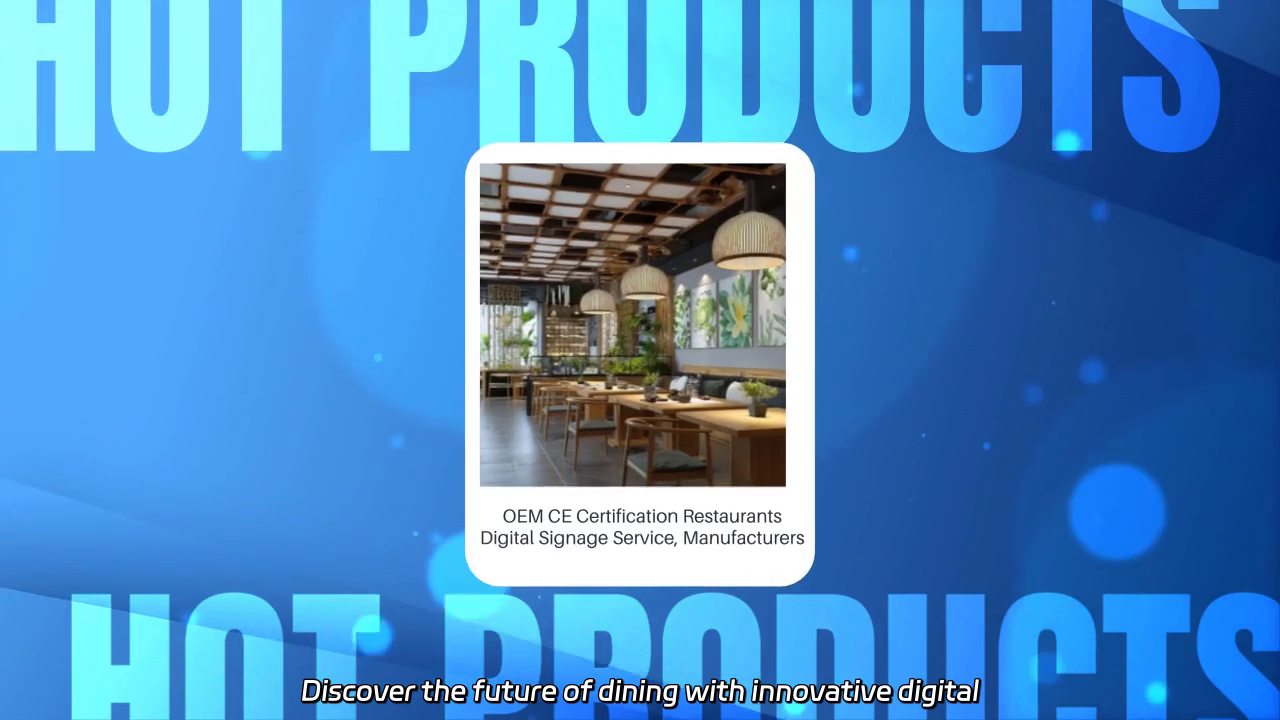 Innovative Digital Signage Solutions for Restaurants