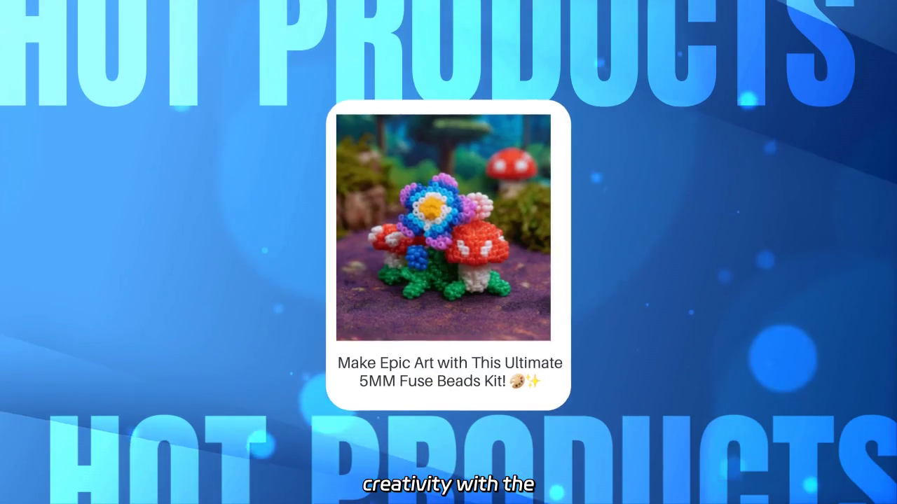 Create Stunning Designs with the Ultimate 5MM Fuse Beads Kit! 🎨✨