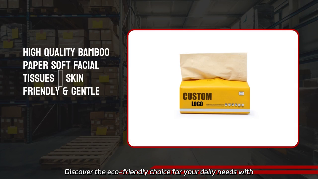 Bamboo Facial Tissues