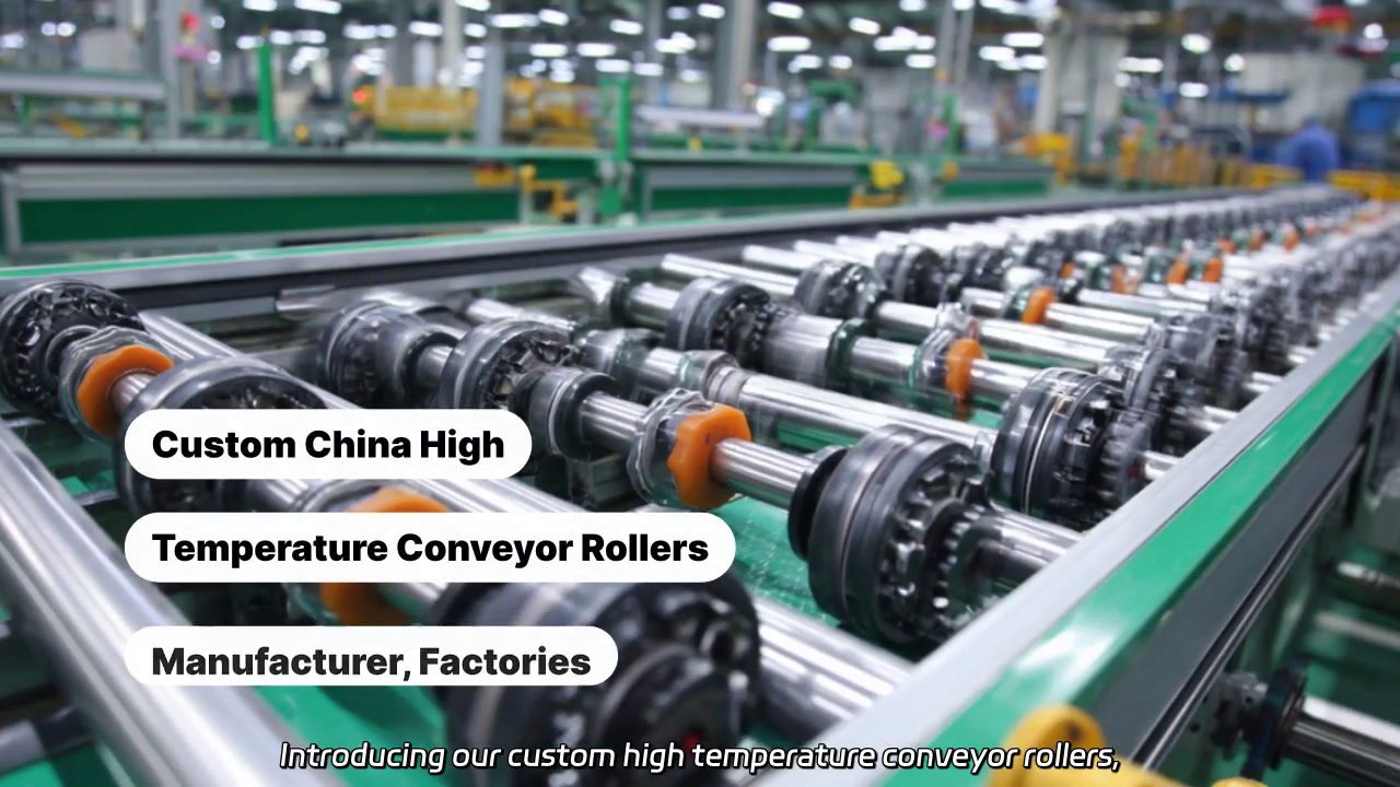 Custom High Temperature Conveyor Rollers