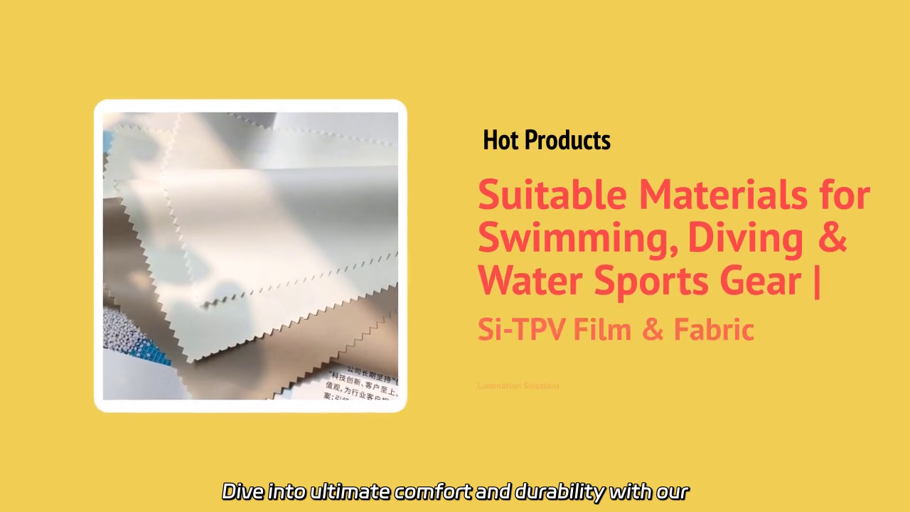Experience Ultimate Comfort and Durability with Si-TPV Fabric for Water Sports