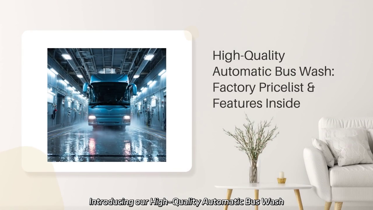 High-Quality Automatic Bus Wash System: Features and Competitive Pricing