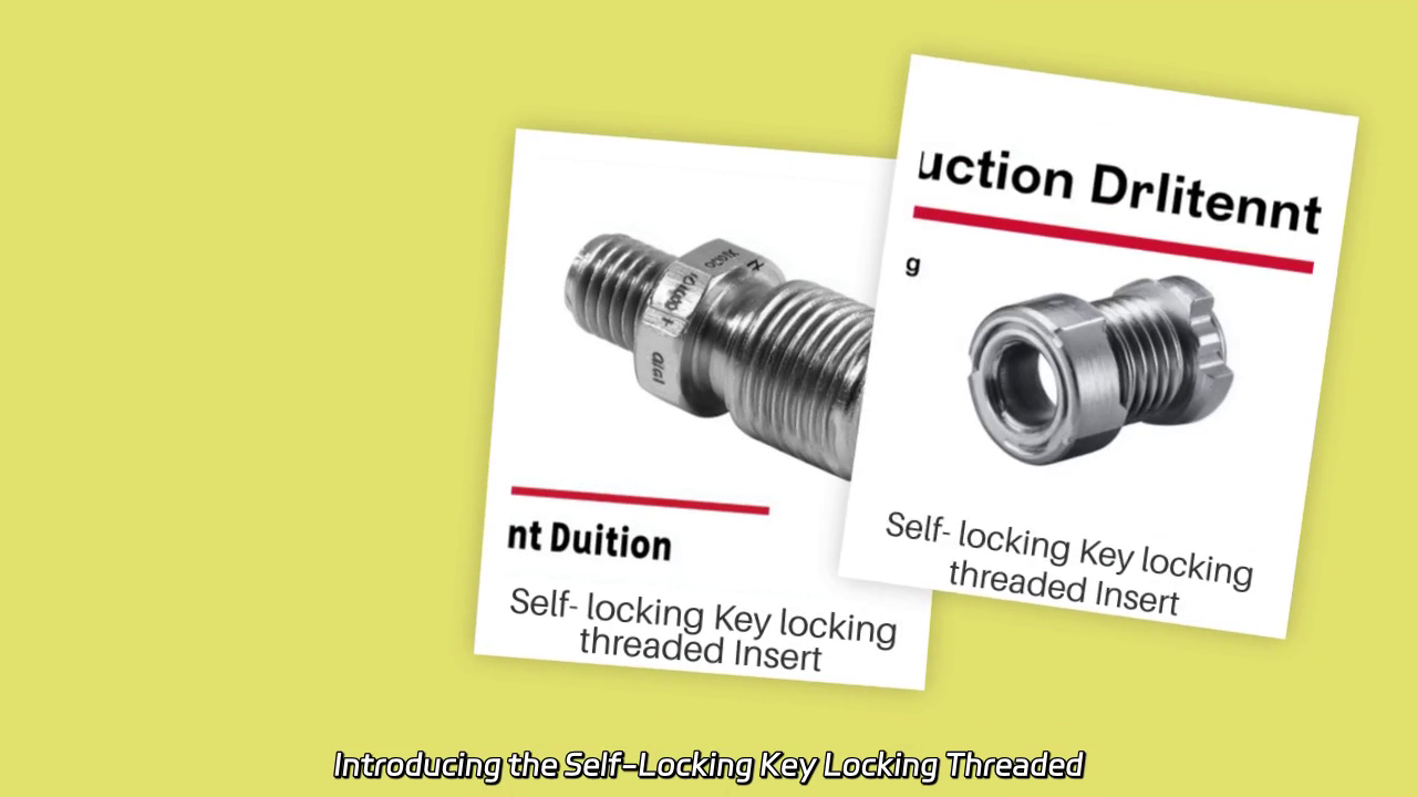 Self-Locking Key Locking Threaded Insert: The Ultimate Solution for Vibration Resistance