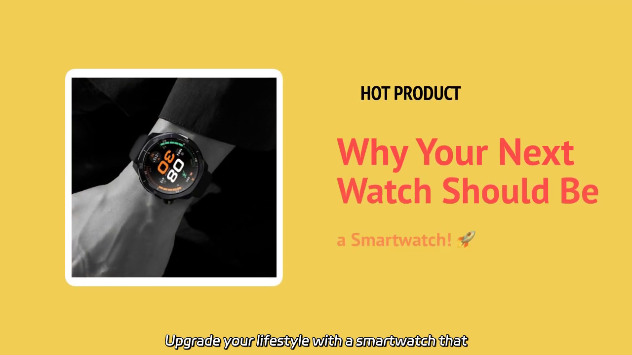 Upgrade Your Lifestyle with a Smartwatch: The Ultimate Companion!