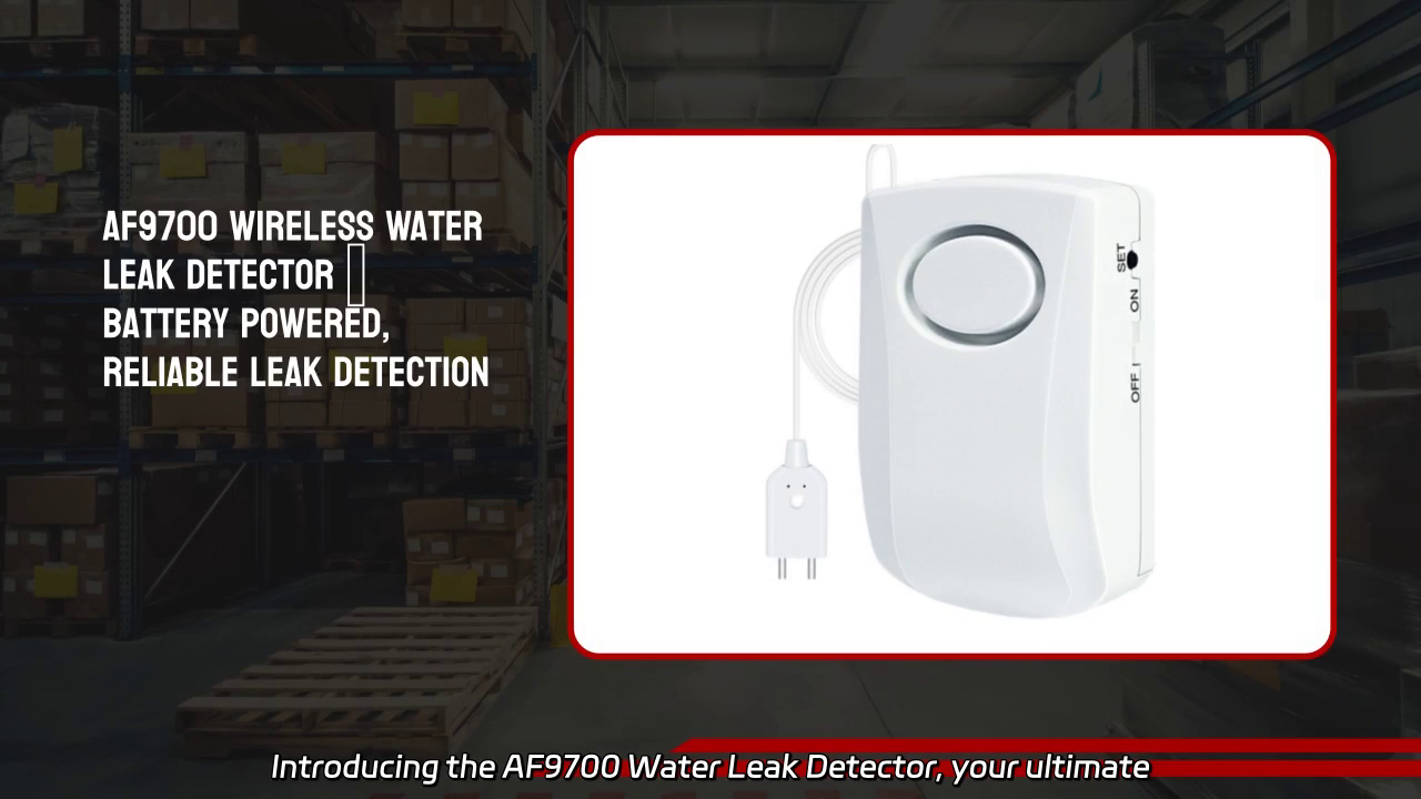 Water Leak Detector AF9700 - Wireless
