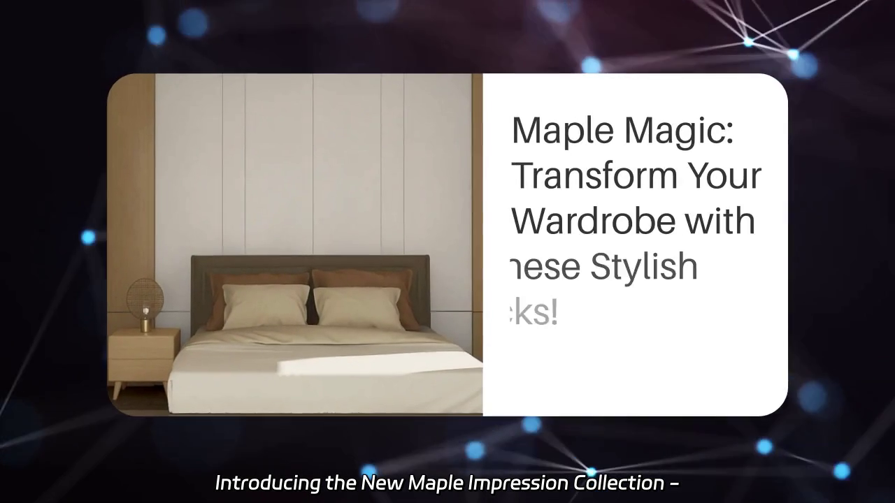 Maple Magic: Elevate Your Style with the New Maple Impression Collection