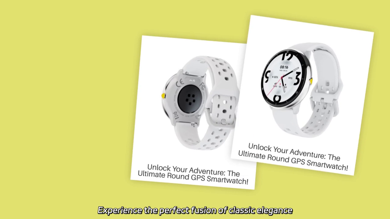 Discover the Ultimate Round GPS Smartwatch Adventure
