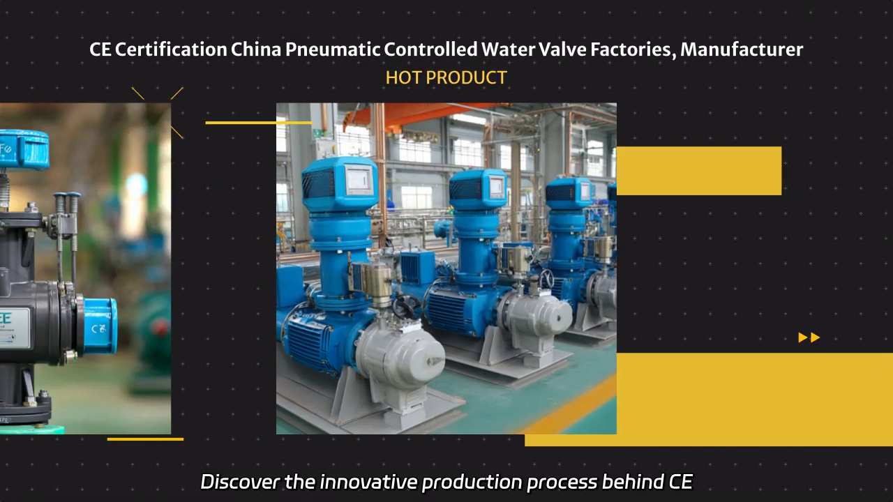 CE Certified Pneumatic Controlled Water Valve Production Process