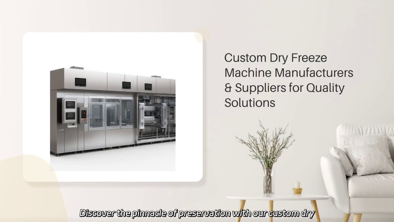 Custom Solutions for High-Quality Dry Freeze Machines