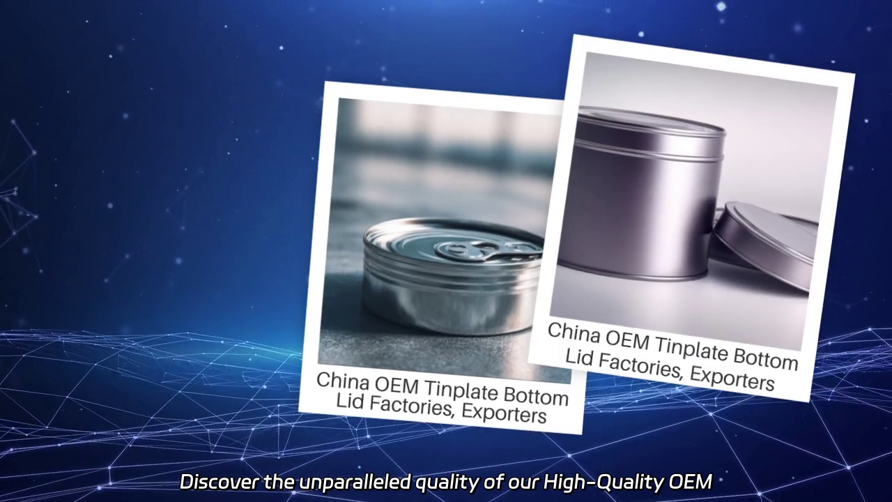 High-Quality OEM Tinplate Bottom Lids