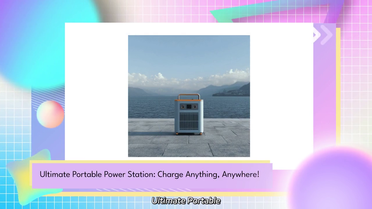 Ultimate Portable Power Station: Reliable Energy On-the-Go!
