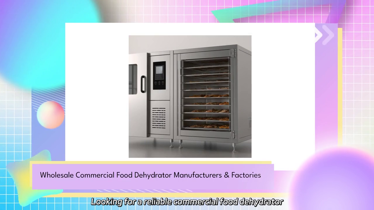 Wholesale Commercial Food Dehydrator Manufacturers & Factory Direct Supply