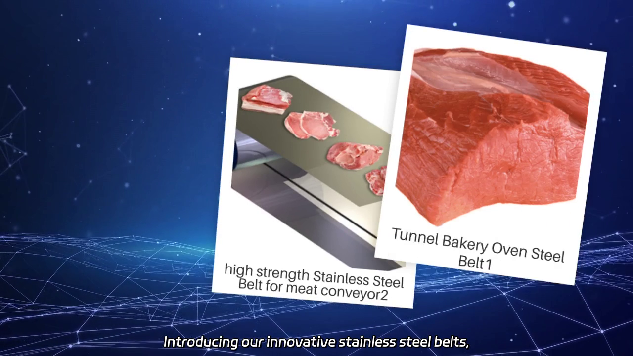 Innovative Stainless Steel Belts for Food Conveyors