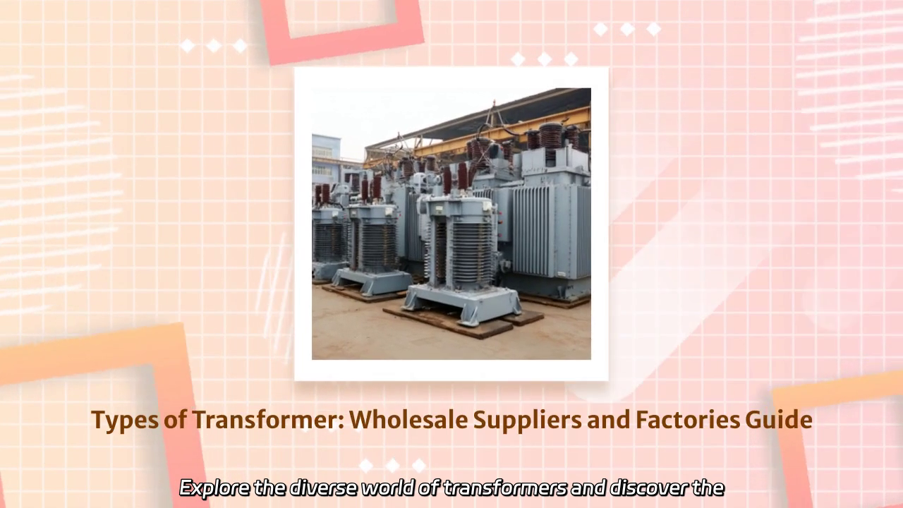 Types of Transformers: Explore Wholesale Suppliers and Factories